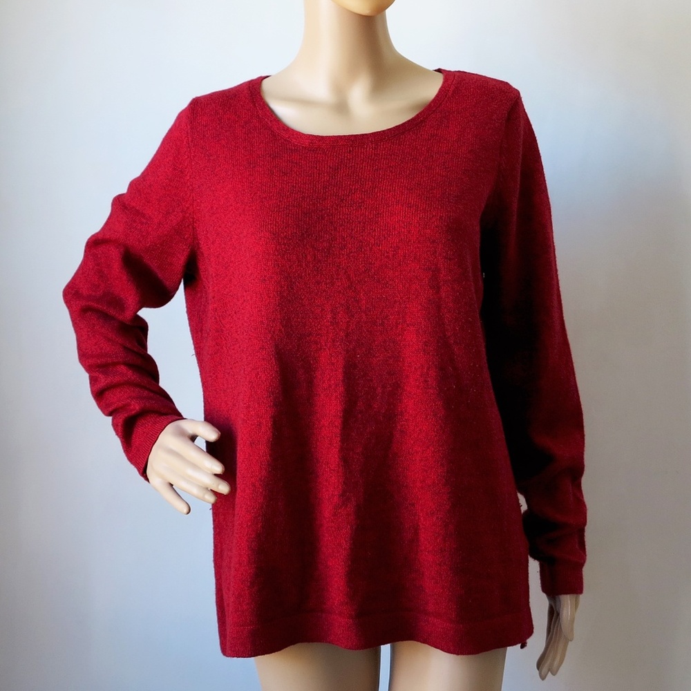❤️$3/18 Old Navy Red Crewneck Knit Sweater XLarge